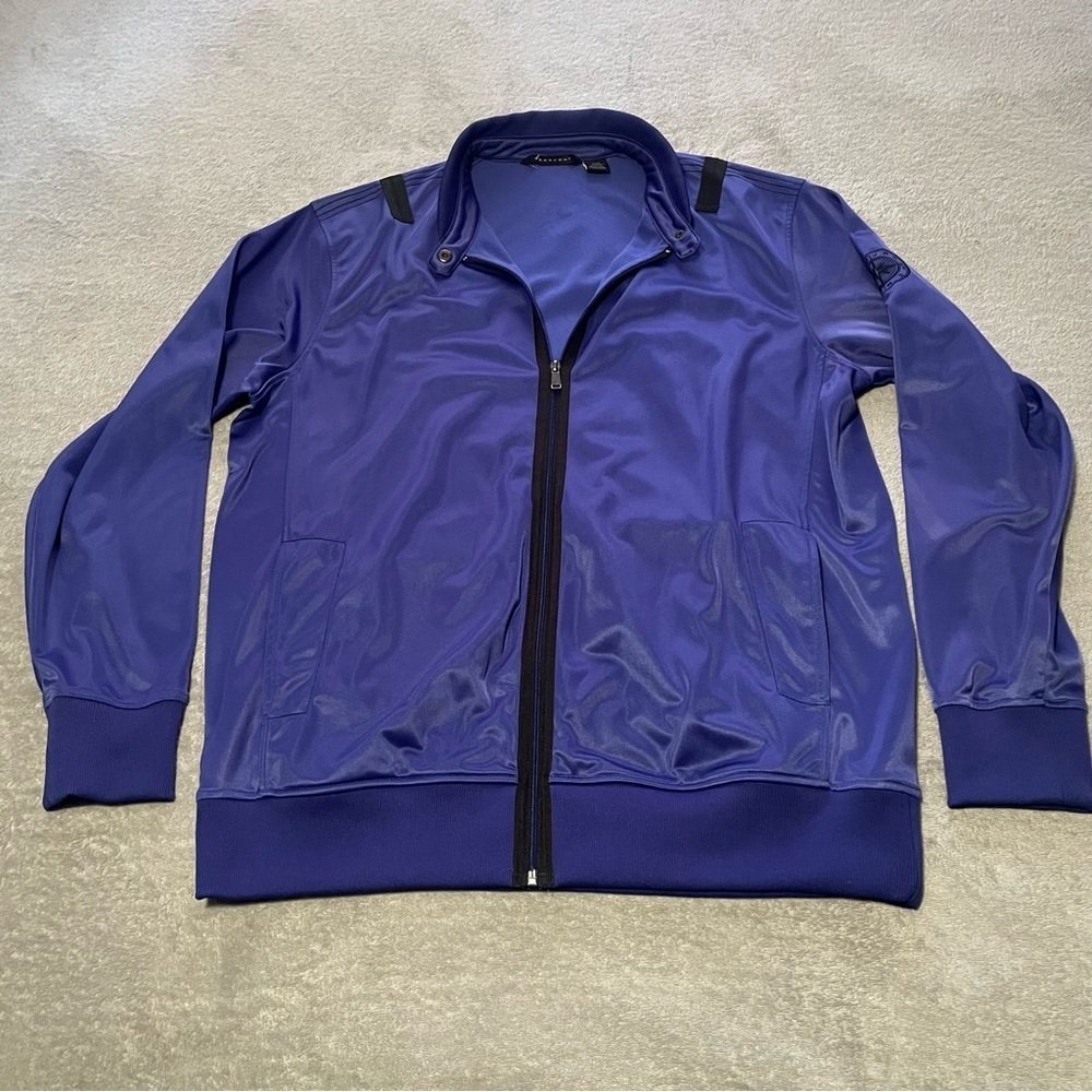 Sean John track jacket size XL blue purple